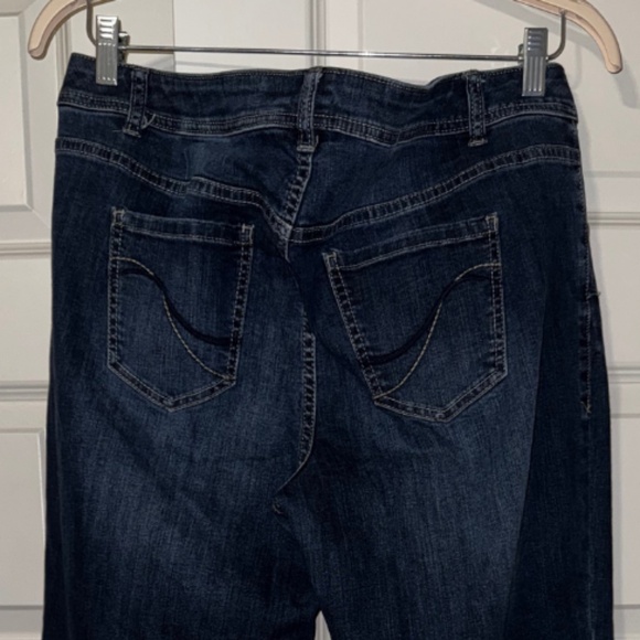 Women's Lane Bryant Genius Fit Jeans Straight Leg High Waist Stretch 16 - Picture 5 of 5